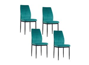 4250648922837 - Stuhl Madison Velvet 4er-Set