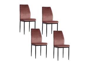 4250648923018 - Stuhl Madison Velvet 4er-Set