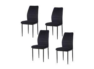 4250648923049 - Stuhl Madison Velvet 4er-Set