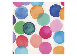 4250650268985 - As4home - Klebefolie - Möbelfolie Julia bunte Punkte dots - 45 cm x 200 cm Dekorfolie