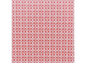 4250650272036 - As4home - Klebefolie - Möbelfolie Andy rot geometrisch Dekorfolie 45 cm x 200 cm