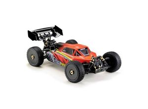 4250650957728 - STOKE V2 Orange Schwarz Brushless 18 RC Modellauto Elektro Buggy Allradantrieb (4WD) RtR 24 GHz