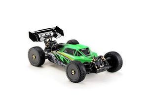 4250650957742 - STOKE V2 Grün Schwarz Brushless 18 RC Modellauto Elektro Buggy Allradantrieb (4WD) RtR 24 GHz