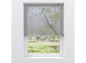 4250662102963 - Jalousie MY HOME silber (silberfarben silberfarben silberfarben) B80cm H250cm Jalousien Aluminium Klemmträger mit Feststellschraube