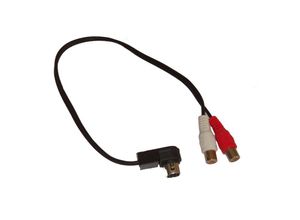 4250667311926 - Kfz Audio Kabel Ersatz für jvc KS-U57 für Autoradio - Adapter 60 cm Schwarz - Vhbw