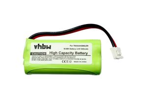 4250667338510 - Ni-MH Akku 800mAh (24V) kompatibel mit schnurlos Festnetz Telefon Motorola B8 B801 B802 B803 B804 K3 K301 K302 K303 Ersatz für BATT-6010