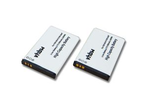 4250667391027 - Vhbw - 2x Li-Ion Akku Set 1050mAh (37V) kompatibel mit schnurlos Festnetz Telefon Siemens Gigaset SL910 SL910A Ersatz für V30145-K1310K-X447