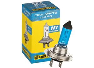 4250670902951 - H7 Cool White Ultra cwu Xenon look 12V 55W PX26d 5000K - Brehma