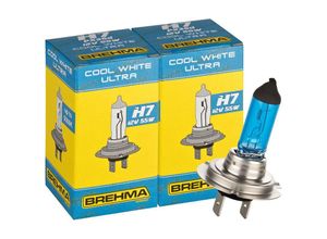 4250670902968 - Brehma - 2x H7 Cool White Ultra cwu Xenon Look Optik Autolampe 12V 55W PX26d