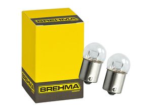 4250670903576 - 2er Set BREHMA Ba15S R5W Kugellampe 12V 5W