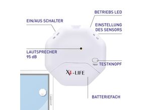 4250679503388 - - X4-LIFE Glasbruchmelder 95 dB 701231