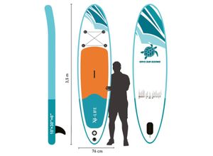 4250679507621 - X4-LIFE Stand up Paddle Board mit Zubehör X2