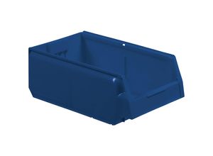 4250686298581 - Sichtlagerkasten aus Polypropylen LxBxH 400 x 230 x 150 mm VE 12 Stück blau