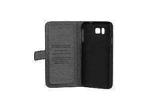 4250686402735 - NEVOX Flip Cover 1273 Samsung Galaxy Alpha Schwarz