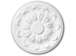 4250691774919 - Decor - Rosette profhome 156010 Deckenelement Zierelement Neo-Klassizismus-Stil weiß ø 193 cm - weiß