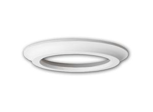 4250691780798 - Decor - Vollsäulen Ring profhome 111200 Säule Zierelement Neo-Klassizismus-Stil weiß - weiß