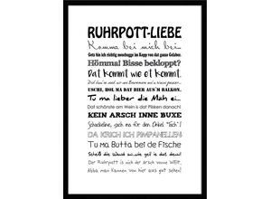 4250711860370 - Gerahmtes-Bild RUHRPOTT-LIEBE (BHT 51x71x2 cm)