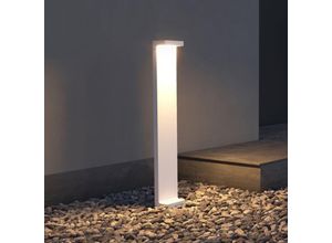 4250755300276 - Wegeleuchten Außen IP65 Pollerleuchte für Garten 3000K Aussenleuchte 10x6x60cm Außenlampe Standleuchte Sandweiß 6W LumaTorch - Doporro