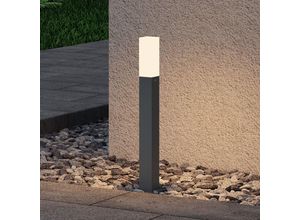 4250755300382 - Doporro - Pollerleucht Standleuchte Wegeleucht aus Aluminium für den Außenbereich Standlampe 40 cm Höhe IP65 Rechteckig Schutzklasse led 3000K