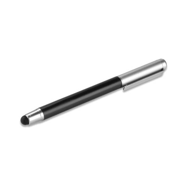 4250774925726 - 2play Stylus Pen 2in1 - Stift Kugelschreiber für Handy Tablet - Schwarz