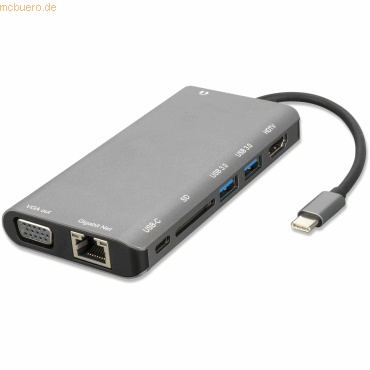 4250774934797 - 4smarts 8in1 Hub USB Typ-C EthernetHDMI3x USB 30Kartenlese