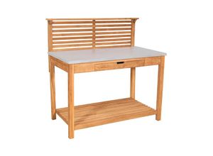 4250792935936 - Pflanztisch Hampton Teak mit Schublade - Teak