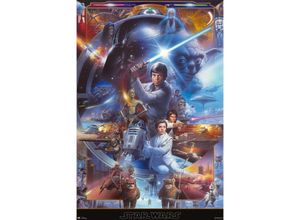 4250795899884 - Star Wars Poster 20th Anniversary Collage