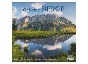 4250809652689 - DUMONT - Geliebte Berge 2025 Wandkalender 38x355cm Fotokunst-Kalender mit atemberaubenen Bergpanoramen und eindrucksvollen Landschaften Spiralbind