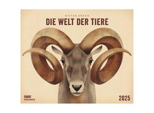 4250809653129 - Dieter Braun Die Welt der Tiere 2025 - Wandkalender - Format 60 x 50 cm