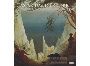 4250809653211 - DUMONT - Caspar David Friedrich 2025 Wandkalender 45x48cm Kunstkalender mit ausgewählten Werken vom Landschaftsmaler mit Zitaten aus der deutschen