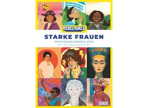 4250809653518 - DUMONT - Starke Frauen 2025 Wochenkalender 21x297cm Wandkalender mit 53 Porträts von bemerkenswerten Frauen aus Politik Wirtschaft Wissenschaft