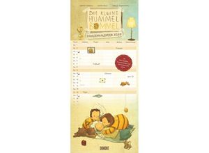 4250809653662 - DUMONT - Die kleine Hummel Bommel Familienkalender 2025 22x495cm Familienplaner mit 5 Spalten Ideen von Britta Sabbag & Maite Kelly - Illustriert