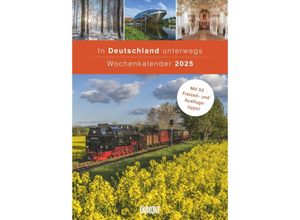 4250809654270 - DUMONT - In Deutschland unterwegs Wochenkalender 2025 Wandkalender 21x297cm Kalender mit 53 Freizeit- und AUsfugstipps wunderbare Fotografien dur