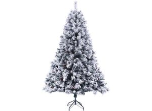 4250815320305 - Svita - künstlicher Weihnachtsbaum Schnee Deko Tannenbaum Kunstbaum pvc 210 cm