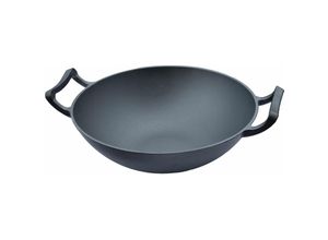 4250815345803 - Taino - Wok Pfanne Gusseisen ø 33 cm Wokpfanne asian pan cast iron schwarz