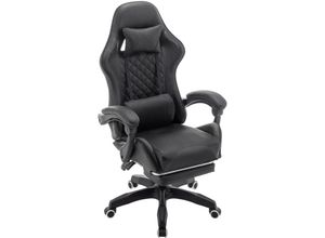 4250815392043 - Svita - X-Stream Gamingstuhl mit Fußstütze Chefsessel ergonomisch Schwarz