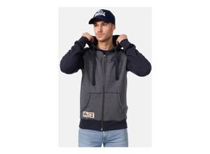 4250818807070 - Herren Kapuzensweatjacke mit Reißverschluss schmale Passform SLOUGH