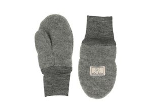 4250829216144 - PICKAPOOH - Fäustel WOLLFLEECE in grey melange Gr74 80