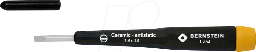 4250838501200 - Bernstein Tools For Electronics - bernstein abgleichschraubendreher mit keramik-klinge 180 x 030 mm 1-854