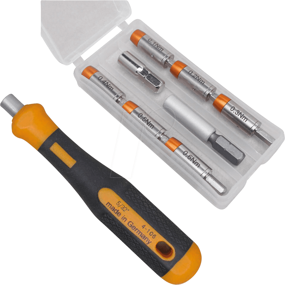 4250838528139 - Bernstein Tools for Electronics 4-970-G Drehmomentadapter-Satz 01 - 06 Nm