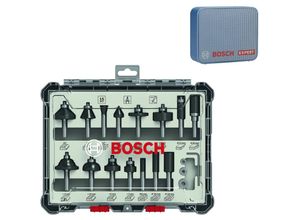 4250845524087 - Bosch Fräser Set Mixed 15 teilig 8mm Schaft für Oberfräsen 2607017472 & jbl GO2 Lautsprecher