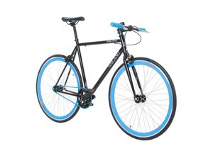 4250845912457 - Blade Fixie Fahrrad 28 Zoll Singlespeed 165 - 195 cm retro Urban Bike mit Flip Flop Nabe für Fixed Gear und Freilauf