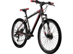 4250845932929 - Toxic 275 Zoll Mountainbike Hardtail 165 - 190 cm MTB für Damen und Herren 21 Gänge Fahrrad für Erwachsene oder Jugendliche mit Scheibenbremsen