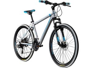 4250845938334 - Toxic 275 Zoll Mountainbike Hardtail 165 - 190 cm MTB für Damen und Herren 21 Gänge Fahrrad für Erwachsene oder Jugendliche mit Scheibenbremsen