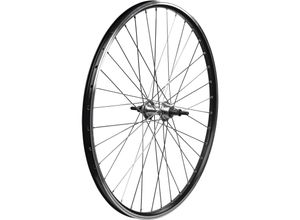 4250845945387 - Z504 Felge 26 Zoll Laufrad hinten Aluminium Hohlkammerfelge Doublewall Fahrrad E Bike Alufelge schwarz silber