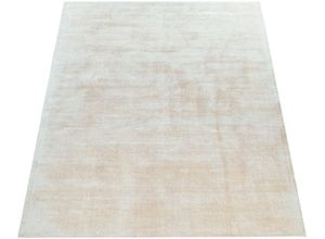 4250857568451 - Teppich Glori 330 Teppiche Gr B L 200 cm x 300 cm 9 mm 1 St beige (creme) Esszimmerteppiche Handweb Kurzflor 100% Viskose handgewebt mit leichtem Schimmer