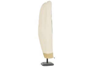 4250871246953 - Schutzhülle für Ampelschirm400cm Sonnenschirm Oxford Beige 56 x 220 cm