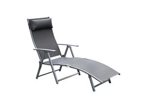 4250871274949 - Gartenliege mit Kissen Sonnenliege Strandliege Relaxliege Freizeitliege