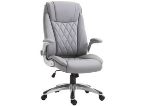 4250871278886 - Bürostuhl mit Wippfunktion 695 x 76 x 113-121 cm (BxTxH) Schreibtischstuhl Computerstuhl Drehstuhl PC-Stuhl