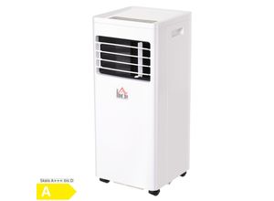 4250871283705 - Mobile Klimaanlage weiß 305 x 328 x 678 cm (LxBxH) Klimagerät Luftentfeuchter Ventilator Kühlung